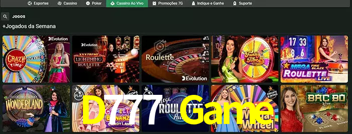 D777 Game bet
